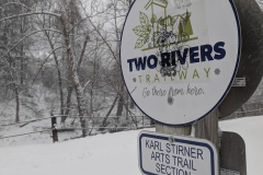 Two Rivers Trailway sign